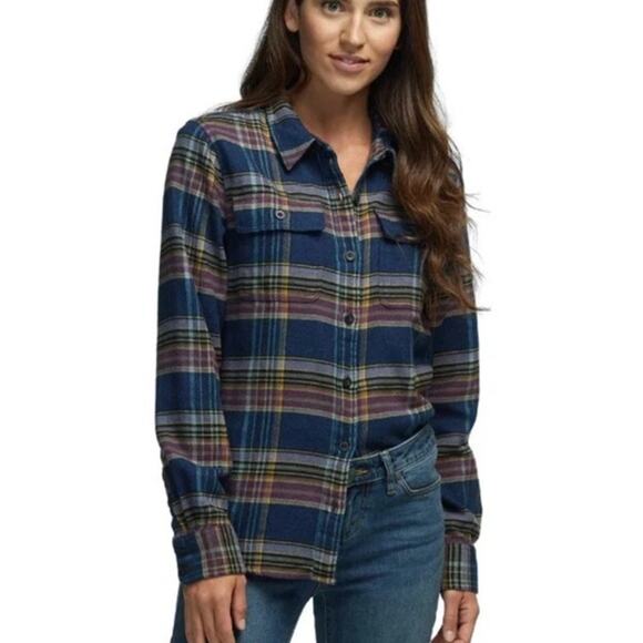 Patagonia Tops - Patagonia Womens Fjord Flannel Shirt Size S Gorpcore Outdoor Hiking Trail Casual